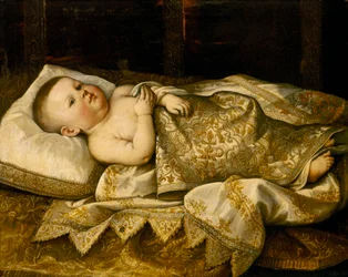 Porträt von Leopoldo de Medici als Baby